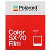 photo Polaroid SX-70 Color Film couleur avec cadre blanc (8 poses)