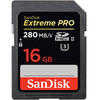 photo SanDisk Carte mémoire SDHC 16 Go Extreme Pro - 280MB/s