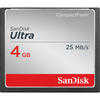 photo SanDisk CompactFlash 4 Go Ultra (25MB/s - 167x)