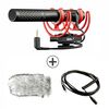 Microphones Rode Kit VideoMic NTG + Protection anti-vent + Rallonge stéréo mini-jack de 3m
