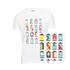 T-Shirt CANISTERS blanc - Taille L