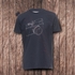 T-Shirt STITCHCAM bleu - Taille L