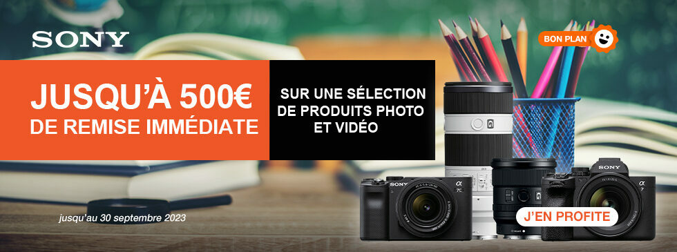 Sony Back to school - Accueil