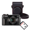 photo Canon KIT PowerShot G7 X Mark II + étui cuir + carte Sandisk 16GB