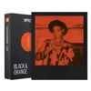 photo Impossible 600 duochrome Noir et Orange avec cadre noir - 8 poses