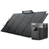photo Ecoflow Delta 1300 + 2 panneaux solaires 220W