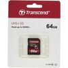 Cartes mémoires Transcend SDXC 64 Go Premium UHS-I 400x (90MB/s)