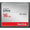 photo SanDisk CompactFlash 16 Go Ultra 333x (50 Mb/s)