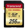 Cartes mémoires Transcend SDXC 256 Go Ultimate UHS-I 633x (95 Mb/s)