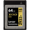 photo Lexar XQD 64 Go Professional 2933x (440 Mb/s)