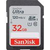 Cartes mémoires SanDisk SDHC 32 Go Ultra UHS-I (120Mb/s)