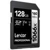 Cartes mémoires Lexar SDXC 128 Go Professional UHS-I 1066x (160Mb/s)