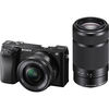 Appareil photo Hybride à objectifs interchangeables Sony Alpha 6100 Noir + 16-50mm + 55-210mm