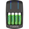 Chargeurs de piles AA AAA Varta Chargeur secteur + 4 piles AA rechargeables 2100mAh