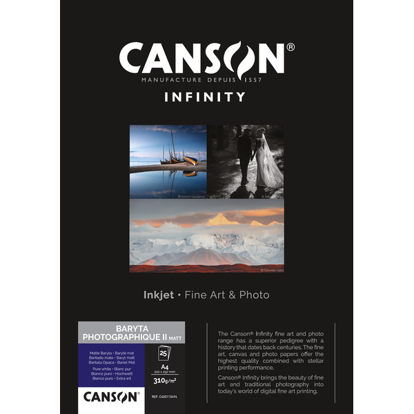 photo Papier d'impression numérique Canson Infinity