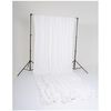 photo VideoFlex Fond tissu blanc - 3 x 7 m