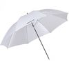 Image du Parapluie blanc satiné neutre 81 cm