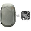 Sacs photo Peak Design Travel Backpack 30L Sage + Camera Cube Medium