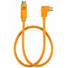 Accessoires Torches LED Tether Tools TetherPro Right Angle USB-C To USB-C Pigtail 20 (50cm)