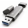 photo Satechi Lecteur de cartes SD/microSD USB-C - aluminium space grey