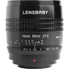 Objectif photo / vidéo Lensbaby Velvet 56mm f/1.6 Noir pour Sony FE