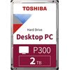 Disques durs externes Toshiba Disque dur interne 2 To – 3,5" SATA (HDD) 