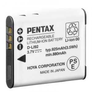photo Batteries lithium photo vidéo Pentax