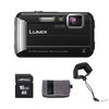 Appareil photo compact / bridge numérique Panasonic Lumix DMC-FT30 Noir Kit plongée
