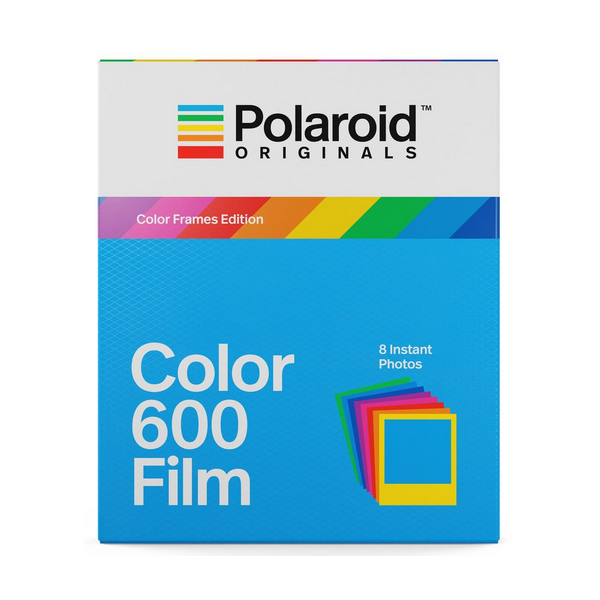 photo Polaroid 600 Color Film avec cadre coloré - 8 poses