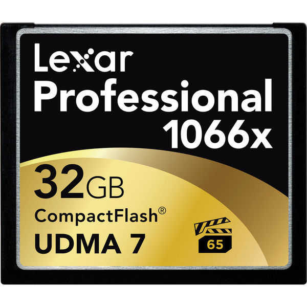 CompactFlash 32 Go Professional 1066x (160 MB/s)