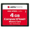 Cartes mémoires Agfa CompactFlash 4 Go 120x 