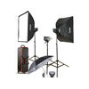 Kits flash studio Godox Kit 3 flashs 200 Ws MS200-D 